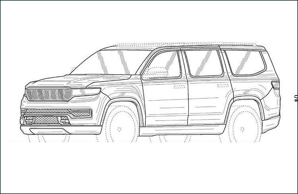 Jeep Grand Wagoneer专利图