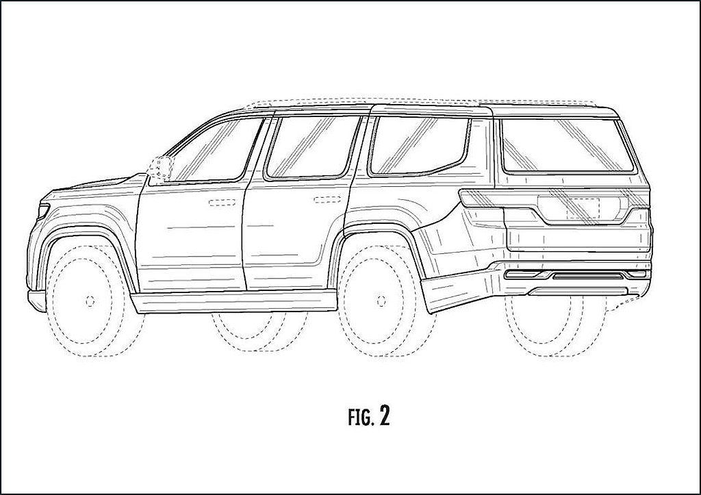 车尾侧面